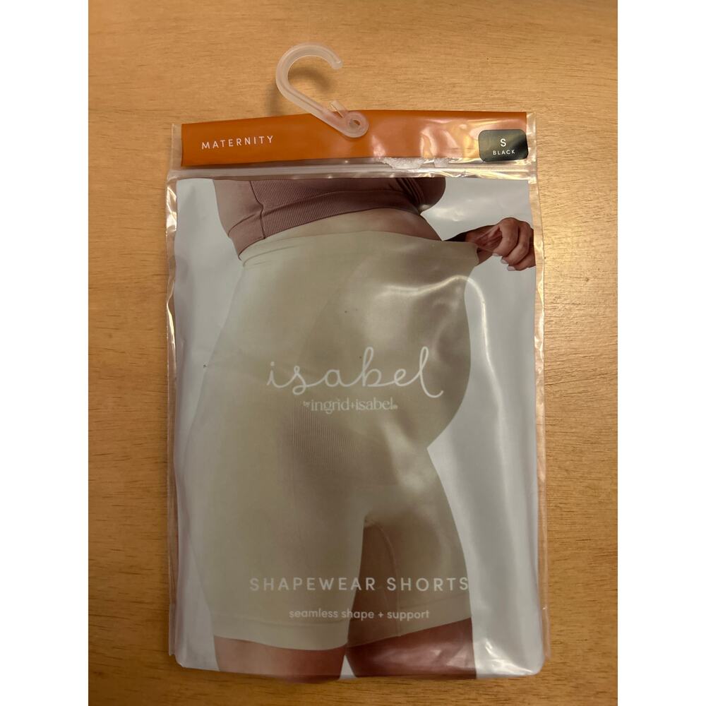 New Women’s Isabel Maternity Shapewear Shorts black size Small